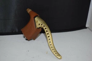 Gold MAFAC Course Competition brake lever for left or right position vintage nos - Picture 1 of 12