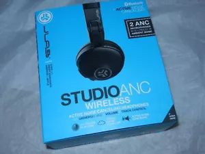Nuevos auriculares inalámbricos JLAB Studio ANC con cancelación activa de ruido bluetooth negros - Imagen 1 de 13