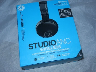 New JLAB Studio ANC Wireless Active Noise Canceling Headphones bluetooth black - Image 1 of 4