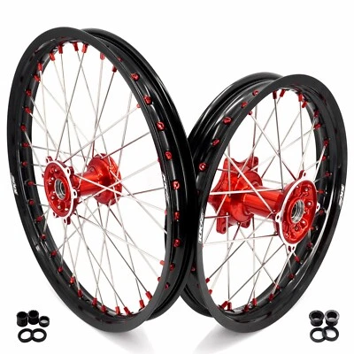 KKE 21-18 铸造轮毂适用于本田 CRF250R CRF450R CRF450L/RL 2020-2025 辐条车轮 — 第 1/4 张图片