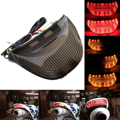Smoke LED Brake Tail Light Turn Signals For Honda CBR 1000RR 2004 2005 2006 2007 - Image 1 of 4