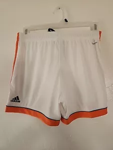Pantalones Cortos Adidas Aeroready Athletic Mujer MEDIANOS Blanco Neón Naranja - Imagen 1 de 4