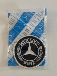 Vintage Mercedes Benz Embroidered Crest - Authentic - NEW - Picture 1 of 3