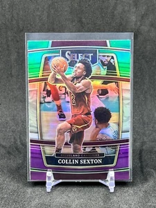 Collin Sexton 2021-22 Panini Select Green Silver Purple SP Cavs Jazz - Bild 1 von 2