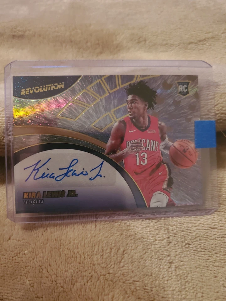 2020-21 Panini Revolution KIRA LEWIS JR AUTO ROOKIE CARD NO. RA-KL PELICANS - Image 1 of 2