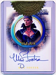 Rittenhouse Xena Beauty & Brawn Meg Foster Autograph Auto Case Topper #A30 - QTY - Picture 1 of 2