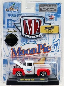 M2 Machines 1956 Ford F-100 Moon Pie LE Series - 31500 13-03 NRFP white/red 1:64 - Bild 1 von 4