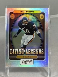 Tarjeta de prestigio Mike Singletary SP Living Legends Foil 2024 Panini #LL-MSY BEARS - Imagen 1 de 12