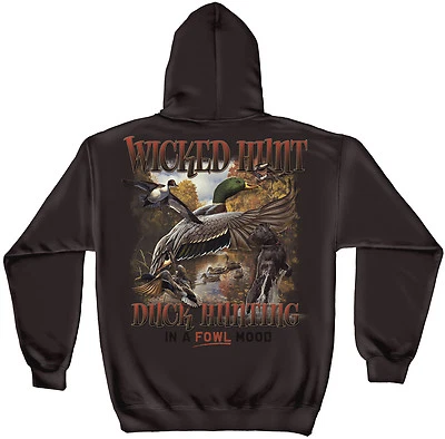 New MALLARD DUCK DUCK HUNTING  HOODIE SWEATSHIRT - Image 1 of 2