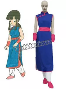 Chi Chi Blue Cosplay Costume Halloween Girl's Dress Cheongsam Sash A016 - Picture 1 of 2