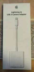 ORYGINALNY adapter aparatu Apple Lightning na USB 3 A1619 - Zdjęcie 1 z 1