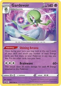Pokémon TCG Gardevoir Chilling Reign 061/198 Holo Holo Rare - Picture 1 of 1
