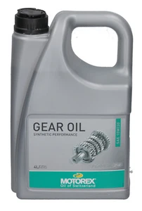 MOTOREX Moto Gear Oil SAE 10W/30 Tecnología de síntesis aceite de transmisión 4 litros bote - Imagen 1 de 1