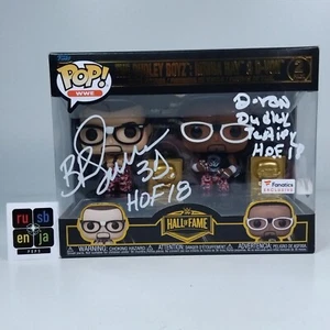 Funko Pop! WWE The Dudley Boyz Bubba Ray & D-Von Dual Signed w/COA 2 Pack - Picture 1 of 6