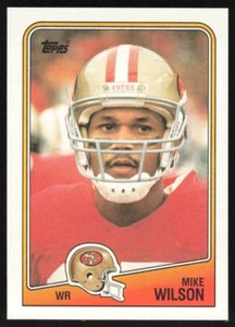 1988 Topps Football Mike Wilson RC #44 San Francisco 49ers - Picture 1 of 2
