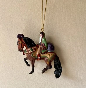 Breyer 2003 Pferd Weihnachtsschmuck Weihnachtsmann - Bild 1 von 13