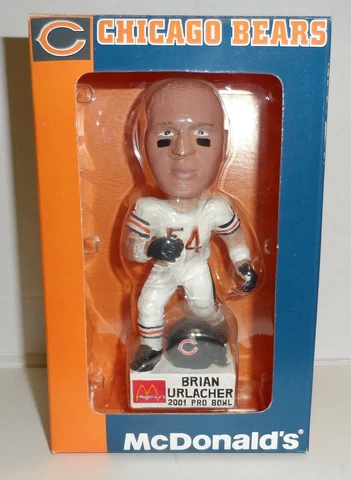 Chicago Bears Brian Urlacher Bobble Head 2001 Pro Bowl Cover