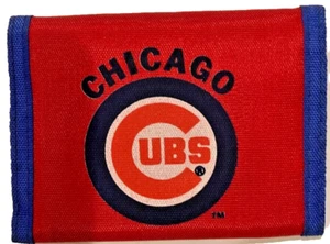Chicago Cubs Wallet MLB baseball Illinois IL red blue - Picture 1 of 3
