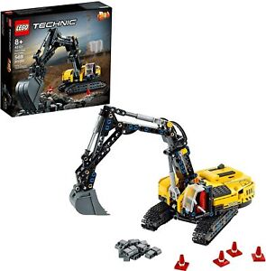 LEGO Technic Heavy-Duty Excavator 42121 Toy Building Kit Playset 569pcs New 
