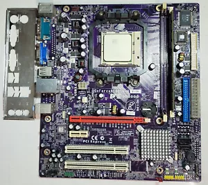 ECS GeForce6100SM-M Motherboard with Athlon 64 X2 5200+ CPU, 4GB DDR2 RAM+ IO - Picture 1 of 9