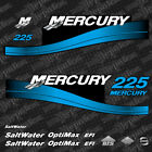 Mercury 225 EFI saltwater blue outboard decal aufkleber adesivo sticker set - C $ 108.84