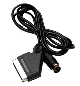 Sega Mega Drive 1 / Master System 1 MD1 TV AV Scart Video Kabel Anschluss ~ - Bild 1 von 3