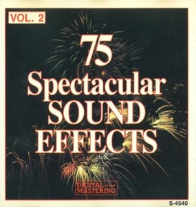 75 Spectacular Sound Effects Vol. 2 by LDMI, Special Effects – CD w inserts - Picture 1 of 2