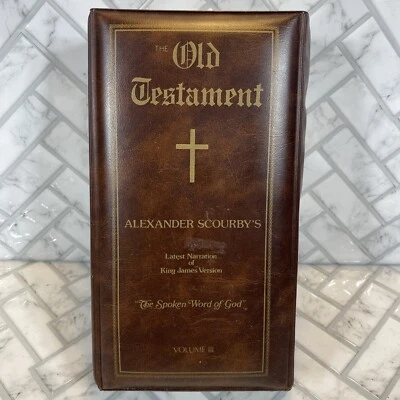King James Version Old Testament Vol 3 by Alexander Scourby 12 Cassette Tapes - Image 1 of 4