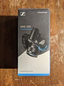 Sennheiser MKE 200 directional condenser microphone video camera DSLR