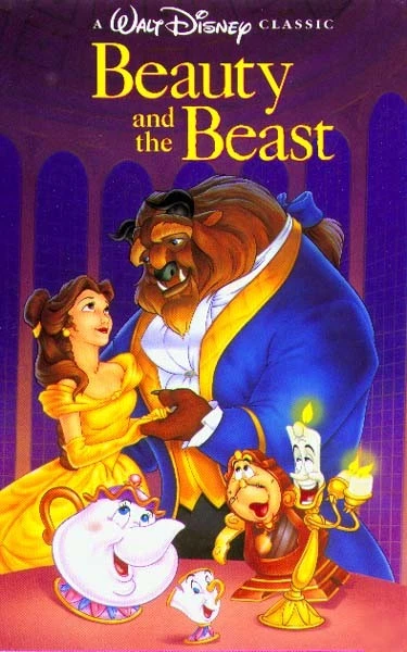 Beauty and the Beast (VHS, 1992) - Walt Disney's Black Diamond Classic RARE  - Image 1 of 1