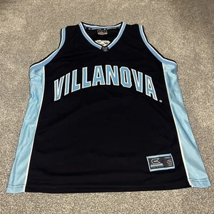 Vintage Colosseum NCAA Villanova Basketball Jersey 30 Kittles Navy Blue - Picture 1 of 7