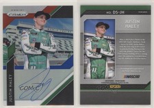 2019 Panini Prizm Driver Signatures Red White & Blue Justin Haley #DS-JH Auto