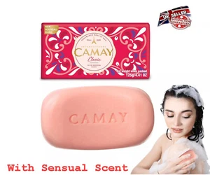 Camay International klassischer Seifenduft Beauty Bar mit sinnlichem Duft 125g UK - Bild 1 von 2