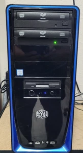 Custom CoolerMaster PC Intel i3-8100 3.60GHz + 8GB RAM + 275SSD + Windows 10/11 - Picture 1 of 13