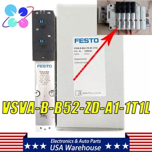 Per FESTO VSVA-B-B52-ZD-A1-1T1L, ELETTROVALVOLA, 539156, 24 VDC NUOVA - Foto 1 di 13