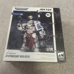 Figura de acción JOYTOY 1/18 Warhammer 40.000 Ultramarines Boticario Biologis - Imagen 1 de 6