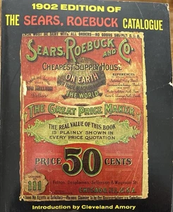 1902 Edition Sears Roebuck Catalog - Picture 1 of 1