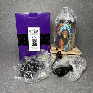 Scentsy Disney Villains ALL THE RAGE Full Size 10" Glass Warmer NEW Retired 2021 - Picture 1 of 12