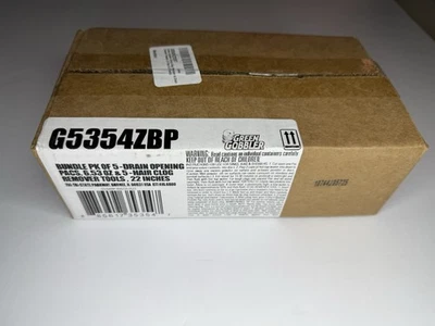 Green Gobbler Drain Clog Remover & Drain Cleaner Powder (5 Pacs & 5 Tools) - Image 1 of 2