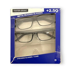 Design Optics by Foster Grant Vollformat Lesebrille +2,50 2er Pack 1618409 - Bild 1 von 3