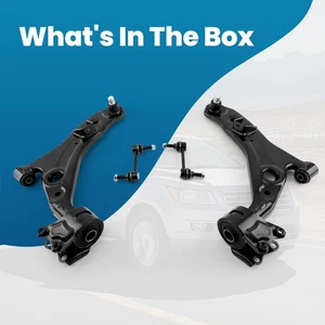 Front Lower Control Arms Sway Bar Links for Ford Edge MKX 07-15 K620487 K620486 - Bild 1 von 17