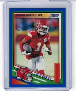 2025 Panini Score Xavier Worthy Showcase #'ed 039/250 #237 - Bild 1 von 1