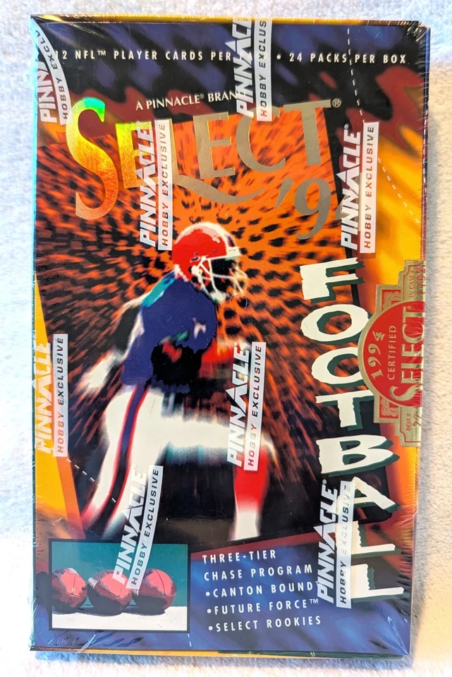 1994 Select Pinnacle Hobby Football box - Factory SEALED - FREE Shipping - Image 1 of 4
