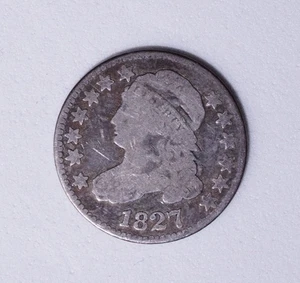 1827 Capped Bust dime 10c great eye appeal - Picture 1 of 4