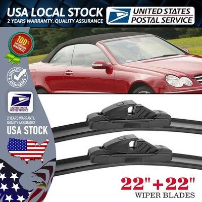 Limpiaparabrisas de limpieza de calidad OEM de 22"+22" para Mercedes-Benz C280 Foto 1 de 4