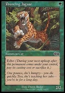 *MRM* ENGLISH 4x Jaguar Bondissant - Pouncing Jaguar MTG USG - Picture 1 of 1