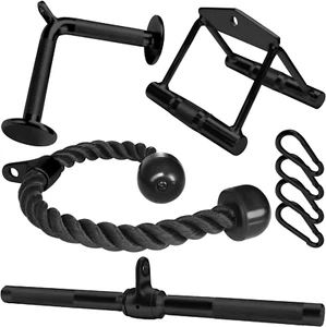 Cable Machine Accessories for Weight Lifting, LAT Pull down Attachment V Handle, - Picture 1 of 12