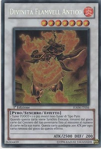 YU GI OH ALTE FLAMVELL GOTTHEIT • HA04 • GEHEIM - Bild 1 von 1