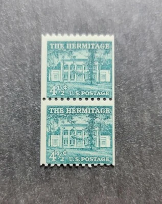 Scott #1059 The Hermitage Coil Pair of Stamps - MNH #5 - Image 1 of 2