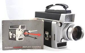 VINTAGE KODAK ZOOM 8 REFLEX 8MM MOVIE CAMERA WITH INSTRUCTIONS 1960 - Picture 1 of 7
